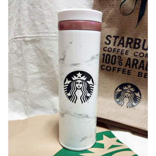 Starbucks Coffee - 韓国スタバ限定！大理石柄タンブラーの通販 by 