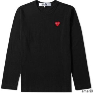 コムデギャルソン(COMME des GARCONS)のCOMEE des GARCONS  コム・デ・ギャルソン ロンT ブラック (Tシャツ/カットソー(七分/長袖))