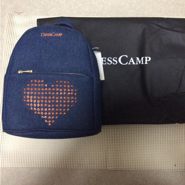 DRESSCAMP(ドレスキャンプ)のドレスキャンプ リュック 宇野実彩子コラボ レディースのバッグ(リュック/バックパック)の商品写真