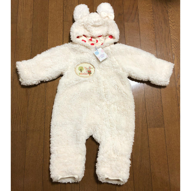 KP(ニットプランナー)の新品、タグ付き   KP  ニットプランナー  ミミちゃん  ジャンプスーツ   キッズ/ベビー/マタニティのキッズ服女の子用(90cm~)(その他)の商品写真