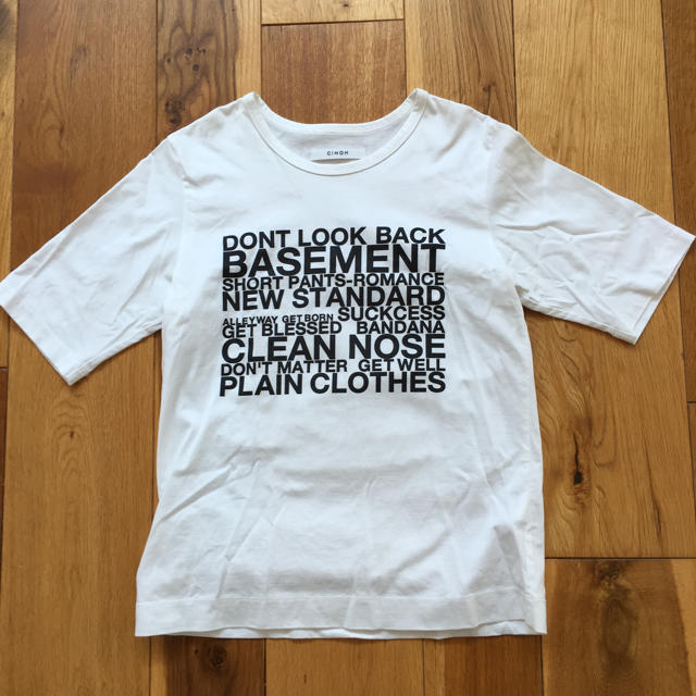 L'Appartement DEUXIEME CLASSE(アパルトモンドゥーズィエムクラス)の週末限定お値下げ☆AP STUDIO CINO Tシャツ レディースのトップス(Tシャツ(半袖/袖なし))の商品写真