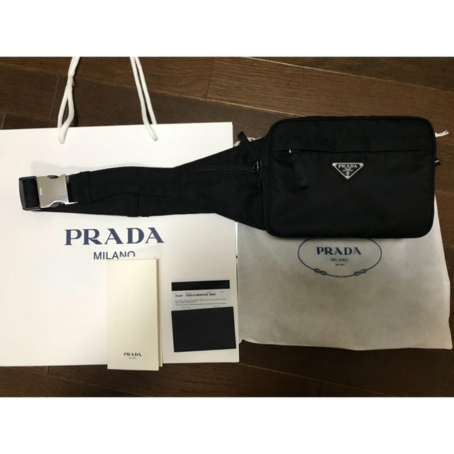 新作揃え PRADA ボディバッグ ウエストバッグ 2VL001 プラダ