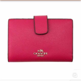 コーチ(COACH)の新品  COACHニつ折り財布  (折り財布)