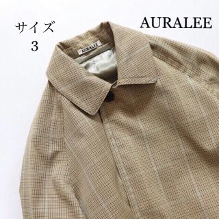 コモリ(COMOLI)のAURALEE オーラリー LIGHT WOOL MOHAIR COAT(ステンカラーコート)