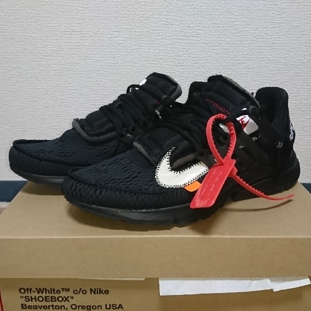 OFF-WHITE(オフホワイト)のOFF-WHITE×NIKE AIR PRESTO 27cm メンズの靴/シューズ(スニーカー)の商品写真