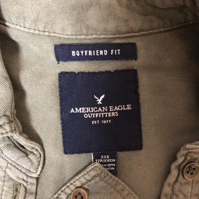 American Eagle(アメリカンイーグル)のアメリカンイーグル ミリタリーシャツ レディースのトップス(シャツ/ブラウス(長袖/七分))の商品写真