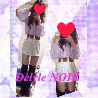 デイライルノアール(Delyle NOIR)のDelye NOIR ワンピース☆(ミニワンピース)