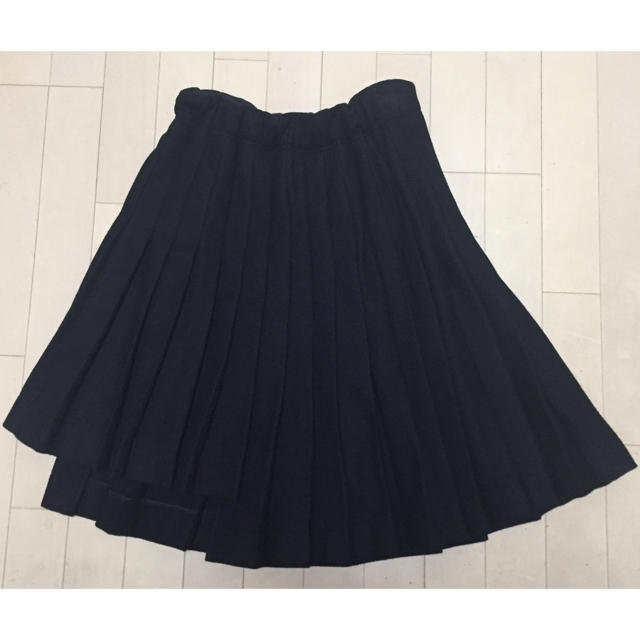 美品】yohji yamamoto□ヨウジヤマモト プリーツスカート 黒 美品】yohji yamamoto□ヨウジヤマモト プリーツスカート 黒
