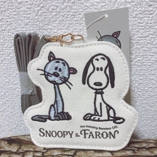 スヌーピー(SNOOPY)の大幅値下げ中‼️ファーロン＆スヌーピーパスケース(名刺入れ/定期入れ)