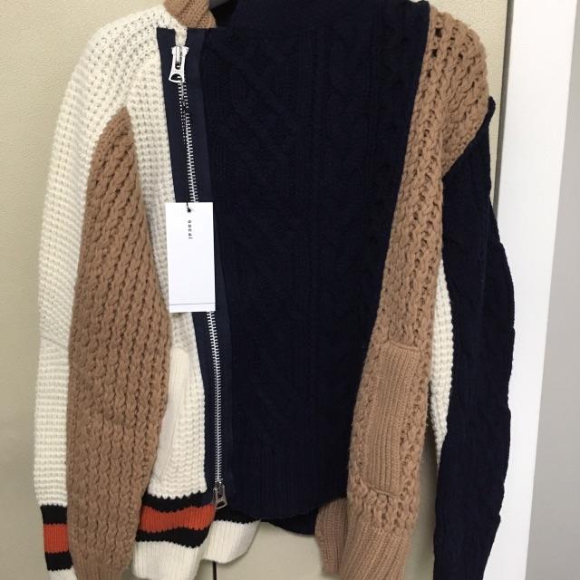 ビッグ割引 sacai Knit 18aw セーター ニットライダース サカイ