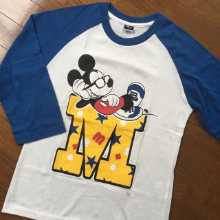 ディズニー(Disney)のmickey♡七分袖トップス♡ミッキー♡ディズニーランド♡シー♡men'sメンズ(Tシャツ/カットソー(七分/長袖))