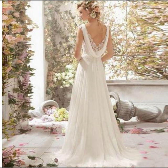 花嫁ウェディングドレス  二次会 ドレス レディースのフォーマル/ドレス(ウェディングドレス)の商品写真
