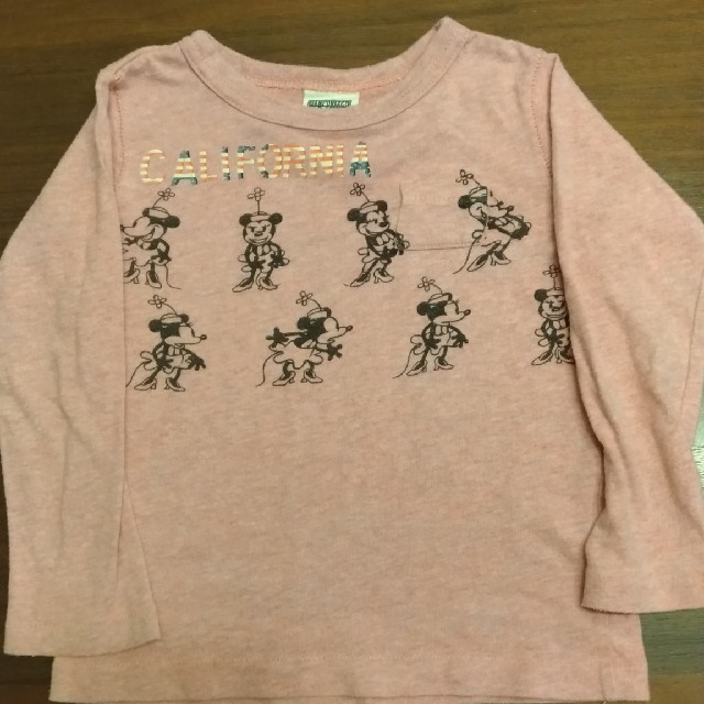 F.O.KIDS(エフオーキッズ)の【F.O.KIDS size:95】レトロ ミニー ロンT キッズ/ベビー/マタニティのキッズ服女の子用(90cm~)(Tシャツ/カットソー)の商品写真