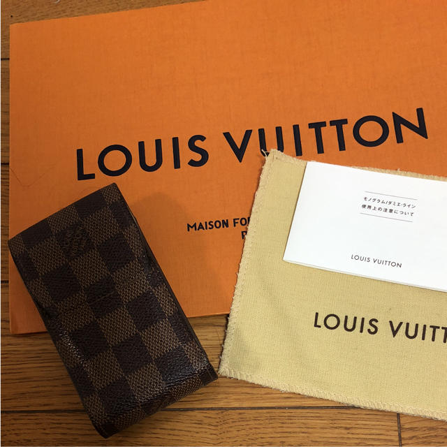 LOUIS VUITTON(ルイヴィトン)のダミエ シガレットケース メンズのファッション小物(タバコグッズ)の商品写真