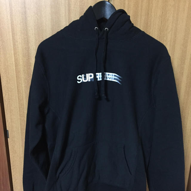 Supreme(シュプリーム)のmotion logo hooded sweatshirt 16ss メンズのトップス(パーカー)の商品写真