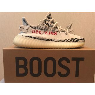 アディダス(adidas)のYEEZY BOOST 350 v2 zebra (Stussy様専用)(スニーカー)