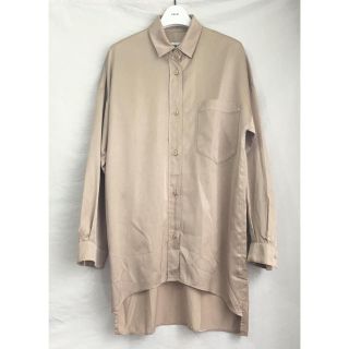 マルタンマルジェラ(Maison Martin Margiela)のMM6 シャンパンゴールド シャツ(シャツ/ブラウス(長袖/七分))