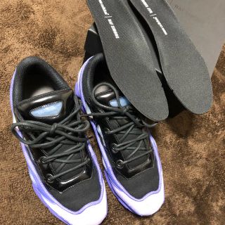 ラフシモンズ(RAF SIMONS)のraf simons adidas ozweego 3 パープル(スニーカー)