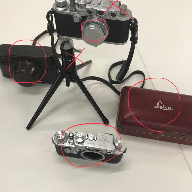 LEICA(ライカ)のとしー様 専用  LＥＩＣＡ  ライカ IIIf スマホ/家電/カメラのカメラ(フィルムカメラ)の商品写真