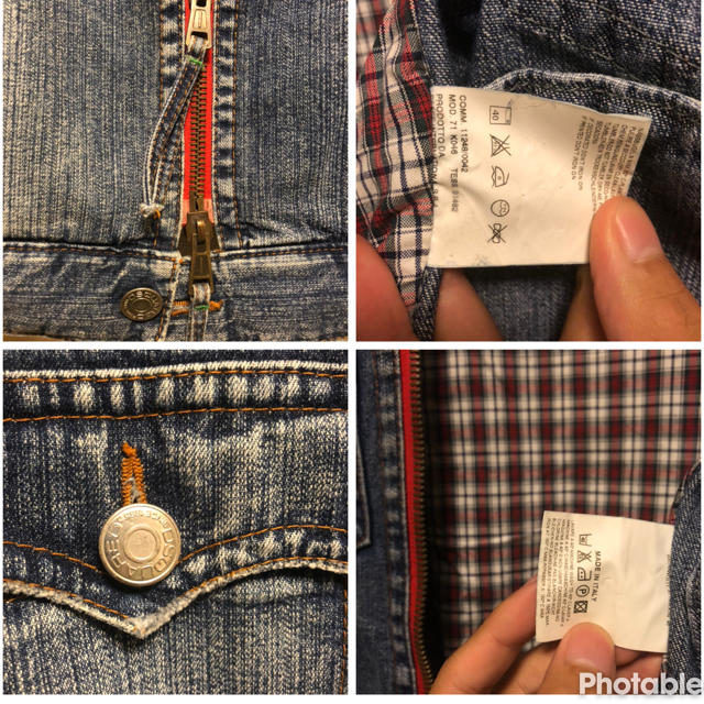 DSQUARED2 - 破格! DSQUARED2 ダメージ加工 刺繍デニム DSQUARED2 - 破格! DSQUARED2 ダメージ加工 刺繍デニム