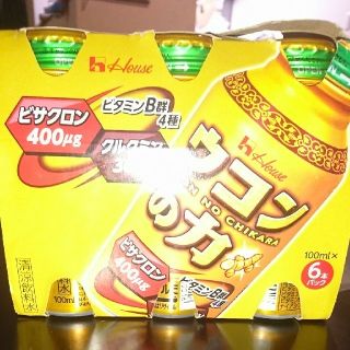 ハウスショクヒン(ハウス食品)のウコンの力ウコンエキスドリンク 100mＬ×6本(その他)