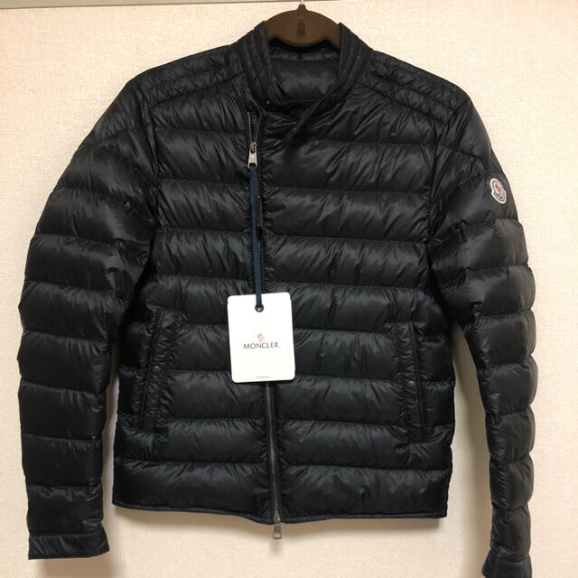 高価値 ライトダウン モンクレール MONCLER - MONCLER ダウン ブラック