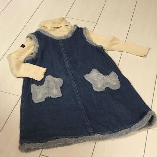 ポンポネット(pom ponette)のひなっぱ様 専用 ポンポネット  ワンピース 110(ワンピース)