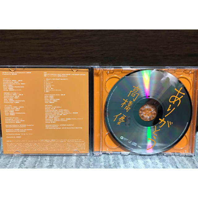 【数量限定スリーブケース付】高橋優 ありがとう期間生産限定盤【CD＋DVD】 エンタメ/ホビーのCD(ポップス/ロック(邦楽))の商品写真