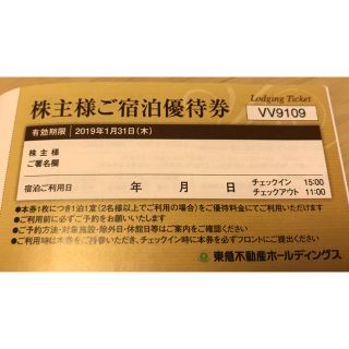 東急ハーヴェスト、リゾートホテル宿泊優待券(その他)