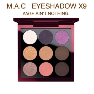 マック(MAC)の【M.A.C】アリーヤコラボ 新品 EYE SHADOW X 9 (アイシャドウ)