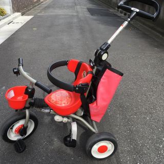 アイデス折りたたみコンポ（レッド） ides Compo red(三輪車)