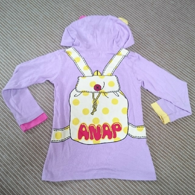 ANAP Kids(アナップキッズ)の★ひなちゃん★様専用ANAP Kids ロングTシャツ 2枚 キッズ/ベビー/マタニティのキッズ服女の子用(90cm~)(Tシャツ/カットソー)の商品写真