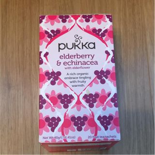 Pukka elderberry&echinacea パッカ ハーブティ(茶)