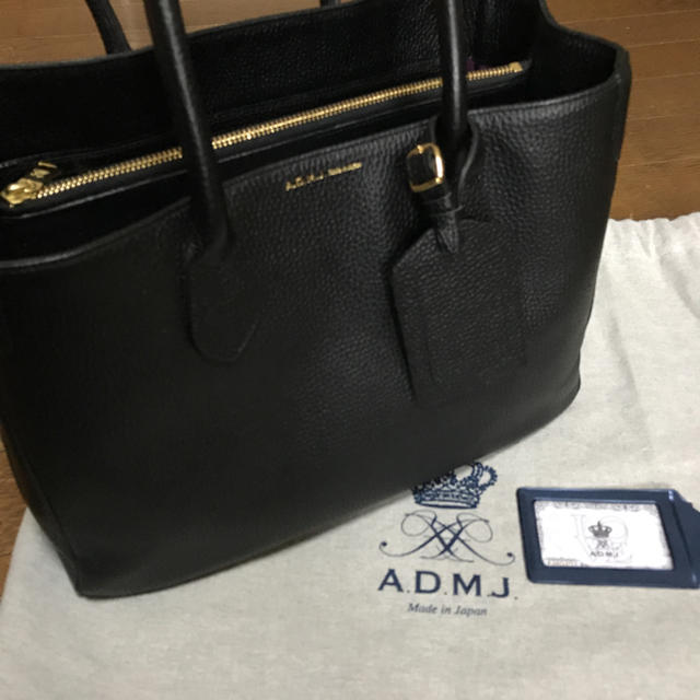 ADMJ  バック ブラック未使用  お値下げ！