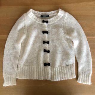 ポンポネット(pom ponette)の美品  Pom ponette  フワフワカーディガン(カーディガン)