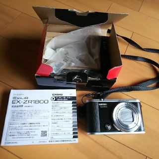 カシオ(CASIO)のCASIO EXILIM EX-ZR1800 BK中古(コンパクトデジタルカメラ)