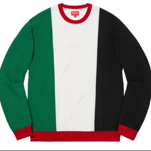 Supreme(シュプリーム)の値下げ 18aw supreme pique crewneck gucci  メンズのトップス(ニット/セーター)の商品写真