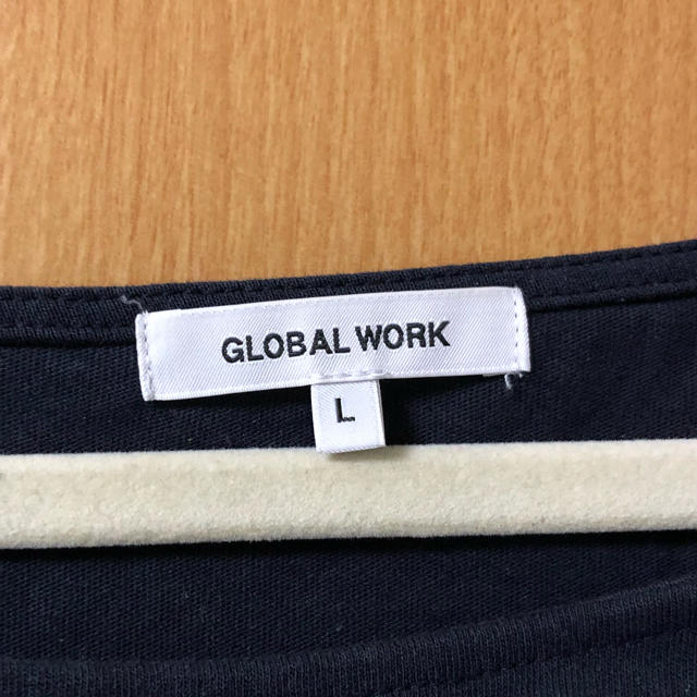 GLOBAL WORK(グローバルワーク)のグローバルワーク☆袖レースカットソー☆Ｌサイズ レディースのトップス(カットソー(長袖/七分))の商品写真