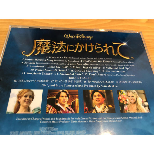 魔法にかけられて*サントラCD エンタメ/ホビーのCD(映画音楽)の商品写真