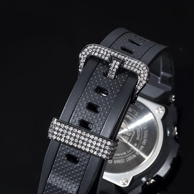 G-SHOCK 【カスタムバックル＋美錠セット】 DW6900 BABY-G GSTシリーズ W100 W110 410 W300 W310 対応　ホワイトゴールド G-SHOCK カスタムバックル＋美錠セット DW6900 BABY-G GSTシリーズ