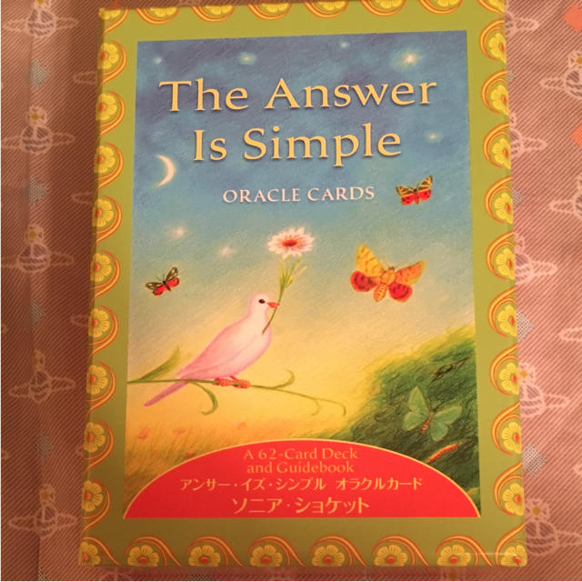 日本語解説書付き】The Answer Is Simple オラクルカード-