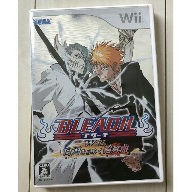 Wii(ウィー)のBLEACH  Wii  白刃きらめく輪舞曲 エンタメ/ホビーのゲームソフト/ゲーム機本体(家庭用ゲームソフト)の商品写真