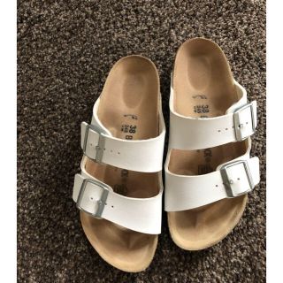 ビルケンシュトック(BIRKENSTOCK)の※クーポン期間中お値引き！ビルケンシュトック アリゾナ ホワイト(サンダル)