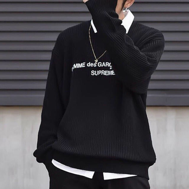 Supreme - supreme COMME des GARCONS sweaterの通販 by nana's shop