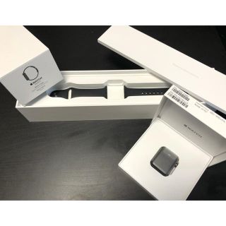 アップルウォッチ(Apple Watch)のApple Watch series2 新品交換 アルミ 38mm(その他)