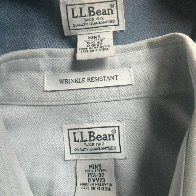 L.L.Bean(エルエルビーン)のL.L.bean 長袖　ボタンダウンシャツ　2枚セット メンズのトップス(シャツ)の商品写真