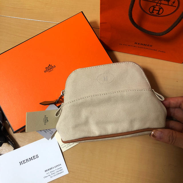 迅速な対応で商品をお届け致します HERMES ボリード ポーチ ミニミニ asakusa.sub.jp