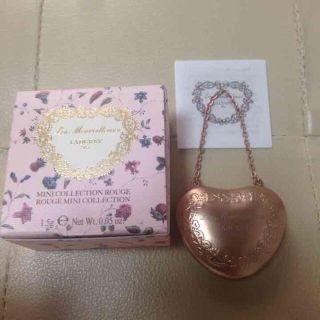 レメルヴェイユーズラデュレ(Les Merveilleuses LADUREE)のレ・メルヴェイユーズラデュレ♡ルージュミニコレクション01(口紅)