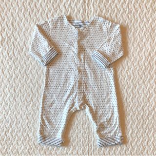 プチバトー(PETIT BATEAU)のプチバトー ☆ リバーシブルロンパース(ロンパース)