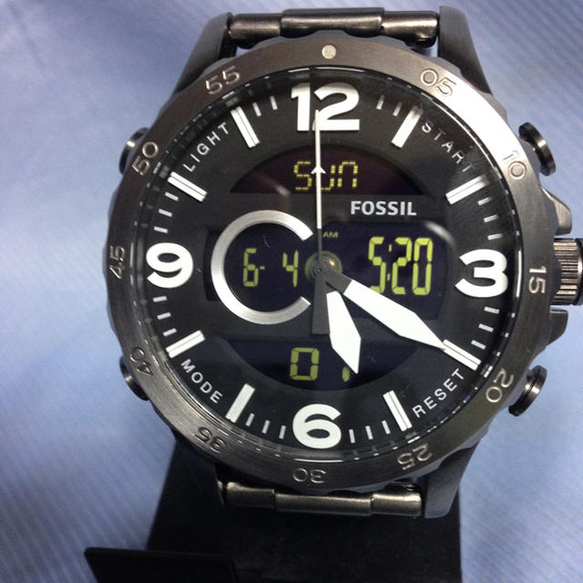 FOSSIL(フォッシル)のエグッスィ7223様専用ページ‼️JR1491 デジアナ ‼️ ビッグフェイス メンズの時計(腕時計(アナログ))の商品写真